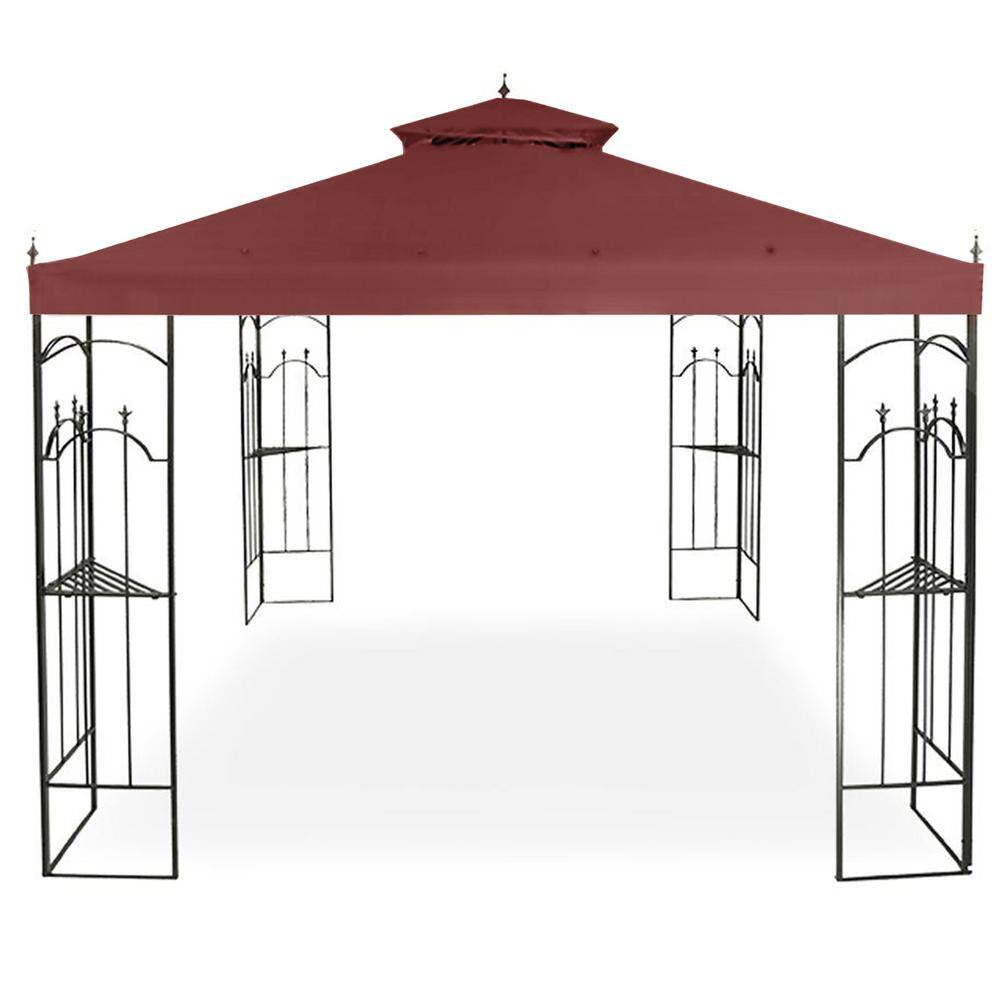Riplock 350 Nutmeg Replacement Canopy for 10 Ft. X 10 Ft. Arrow Gazebo