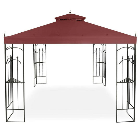 Riplock 350 Nutmeg Replacement Canopy for 10 Ft. X 10 Ft. Arrow Gazebo