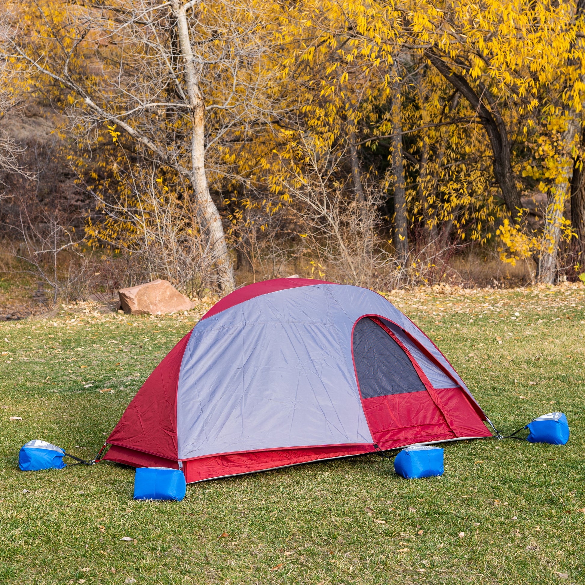 Poly Oxford 9" Sandbag Tent and Canopy Stakes (4 Pack) for Any Size Tent or Canopy